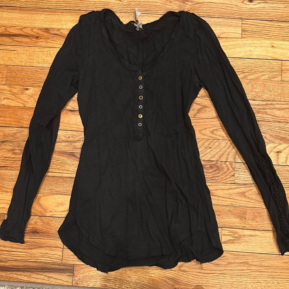 Free People Small Black top